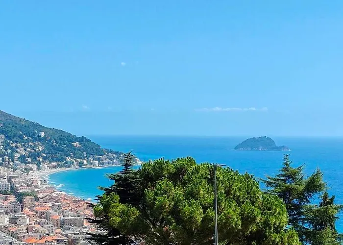 Vista Mare Con Terrazza Lejlighed Alassio